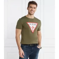 Koszulki męskie - GUESS T-shirt | Slim Fit - miniaturka - grafika 1