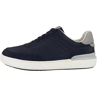 Clarks Męskie tenisówki CourtLite Tor, Navy Combi, rozmiar 10 UK, Navy Combi, 45 EU - Trampki męskie - miniaturka - grafika 1