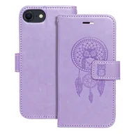 Etui i futerały do telefonów - OEM Kabura Mezzo Book Do Iphone 7 / 8 / Se 2020 / Se 2022 Łapacz Snów Fioletowy - miniaturka - grafika 1