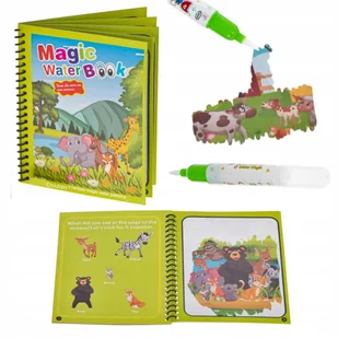 Kolorowanka wodna mazak pisak wielorazowa dla dzieci Q1002 - Zabawki interaktywne dla dzieci - miniaturka - grafika 1