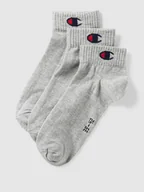 Skarpetki męskie - Skarpety z detalem z logo, w zestawie 3 szt., model „Quarter Sock” - miniaturka - grafika 1