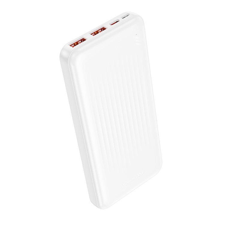 Borofone Power Bank 10000mAh BJ80 Clever - 2xUSB + Typ C - QC 3.0 22,5W PD 20W