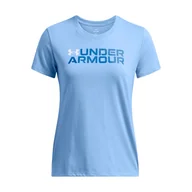 Koszulki i topy damskie - Damska Koszulka z krótkim rękawem UNDER ARMOUR UA W BL PACK SS 1386847-465 – Niebieski - miniaturka - grafika 1