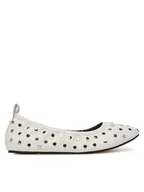 Baleriny - MICHAEL Michael Kors Baleriny Amy 40S5AYFP1L Biały - miniaturka - grafika 1