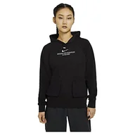 Bluzy damskie - NIKE Damska bluza z kapturem W Nsw Swsh Ft - miniaturka - grafika 1