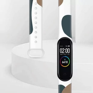 Strap Moro opaska do Xiaomi Mi Band 6 / Mi Band 5 silikonowy pasek bransoletka do zegarka wzór 7 - Etui i futerały do telefonów - miniaturka - grafika 2