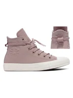 Trampki damskie - Converse Skórzane sneakersy "Ctas Watherized" w kolorze jasnoróżowym - miniaturka - grafika 1