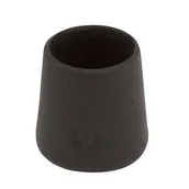 Zawiasy, okucia i inne akcesoria - Stopka zewnętrzna Ø25 czarna - miniaturka - grafika 1