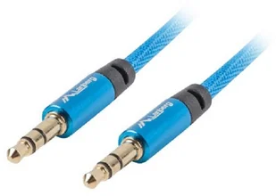 3M LANBERG LANBERG Kabel Premium Minijack Minijack M/M 3.5mm niebieski + EKSPRESOWA 24H CA-MJMJ-10CU-0030-BL - Kable - miniaturka - grafika 8