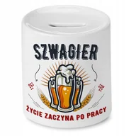 Kubki - Złoty Kubek Premium Dla Skarbnika Prezent z Nadrukiem ze Zdjęciem + Opakowanie na prezent (wzór 02) - miniaturka - grafika 1