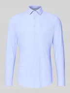 Koszule męskie - Koszula biznesowa o kroju super slim fit z kołnierzykiem typu kent - miniaturka - grafika 1