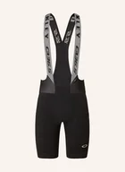 Spodnie rowerowe - Oakley Spodenki Kolarskie q36.5 Clima Bibshort Z Szelkami I Wyściełaną Wkładką schwarz - miniaturka - grafika 1