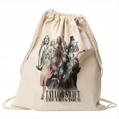 Plecaki worki - Plecak bawełniany 34x40 Taylor Swift The Eras Tour - miniaturka - grafika 1