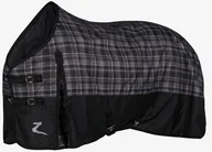 Derki dla konia - Horze Derka padokowa 200g 1200D NEVADA - black/chocolate chip brown - miniaturka - grafika 1