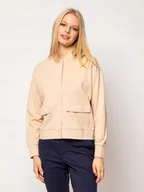 Kurtki damskie - HEAVY TOOLS MODNA DAMSKA KURTKA PRZEJŚCIOWA BOMBERKA NAKIN BEŻOWA R. XS - miniaturka - grafika 1