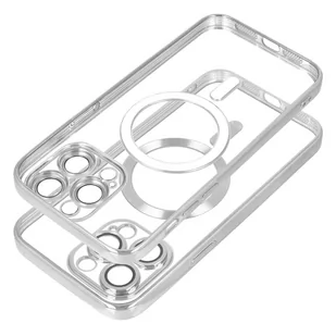 Etui Futerał Electro Mag Cover do iPhone 14 srebrny - Etui i futerały do telefonów - miniaturka - grafika 3