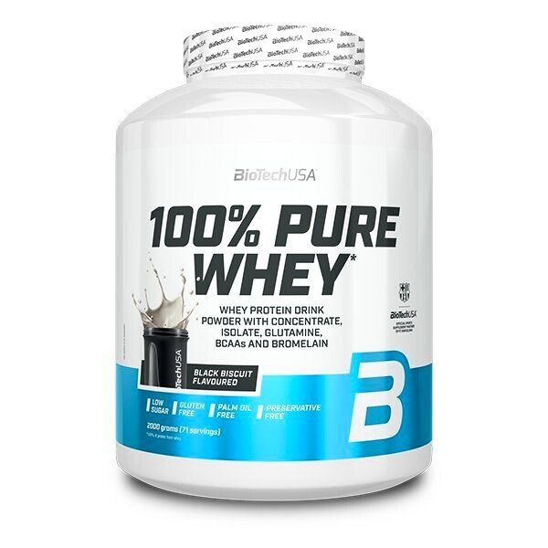 BioTech USA 100% Pure Whey 2000 g cookies + cream