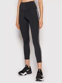 Spodnie sportowe damskie - Legginsy Yoga CZ9140 Czarny Tight Fit - Nike - grafika 1