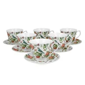Filiżanki - Zestaw 6 filiżanek Crocus Ptaki na Gałęzi 250 ml - miniaturka - grafika 1