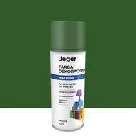 Farby i lakiery w sprayu - Spray 0.4 l zielony mat Jeger - miniaturka - grafika 1