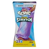 Masy plastyczne - Masa plastyczna PlayDoh Super Stretch 2pak Fioletowa i niebieska - miniaturka - grafika 1