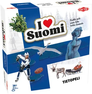 Tactic I love Finland trivia game - Gry planszowe - miniaturka - grafika 1