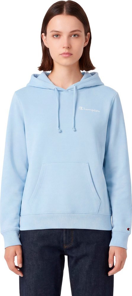 Champion Bluza damska Champion Hoodie Sweatshirt błękitna 118404 BS224 M