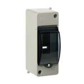 Rozdzielnie elektryczne - Elektro-Plast Obudowa natynkowa Elegant z szybą 2-modułowa IP30 - miniaturka - grafika 1