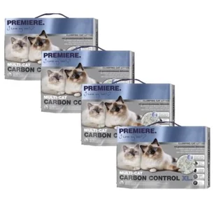 PREMIERE Multi-Cat XL Żwirek zbrylający 4x12 l - Żwirek dla kotów - miniaturka - grafika 1