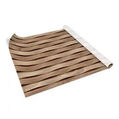 Meble modułowe i akcesoria - Folia Dekoracyjna Fale Drewniana Abstrakcja 100X50 - miniaturka - grafika 1