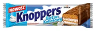 Batoniki - Knoppers - Baton waflowy z kremem mlecznym oblany mleczną czekoladą - miniaturka - grafika 1
