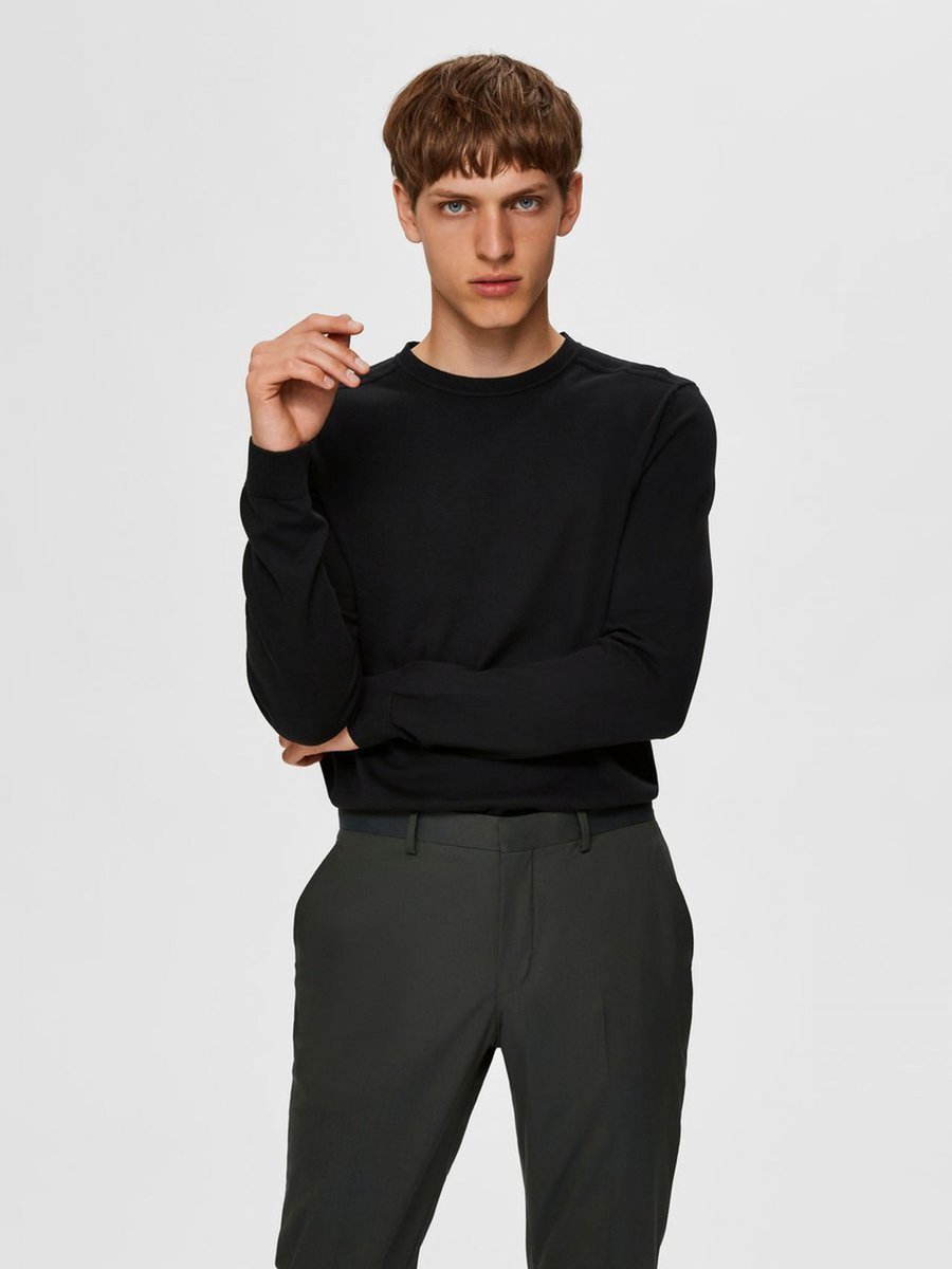 maglie uomo selected 16074682 berg black