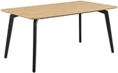 Stoły - Stół Cadiz 160x90cm naturalny/czarny - miniaturka - grafika 1