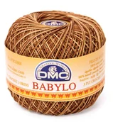 Pasmanteria - DMC babylo 10 kol. 105 brązowy tęczowy 50 gr. / 267 m. - miniaturka - grafika 1