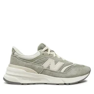 Sneakersy męskie - Sneakersy New Balance U997REF Zielony - miniaturka - grafika 1