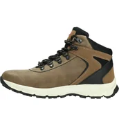 Buty trekkingowe męskie - Buty turystyczne męskie wysokie - DELI HIGH CAMPUS ciemno brązowy Rozmiar: 44 - miniaturka - grafika 1