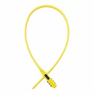 Zabezpieczenia do roweru - Oxford Products Lk151 Kombi Zamek Błyskawiczny Wielofunkcyjny Cykl Kabel Bezpieczeństwa I Blokada Roweru, Żółty, Jeden Rozmiar - miniaturka - grafika 1