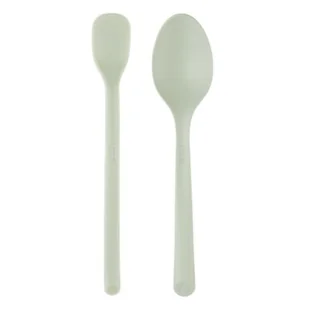 Zestaw łyżek LOVI Pistachio 35-585 (2 szt.) Pistacjowy - Sztućce dla dzieci - miniaturka - grafika 1