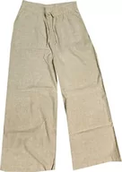 Spodnie damskie - Mavi Damskie spodnie tkane, beżowy, S - miniaturka - grafika 1