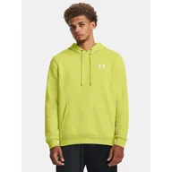 Bluzy męskie - Bluza fitness męska UNDER ARMOUR Icon Fleece Hoodie z kapturem - miniaturka - grafika 1