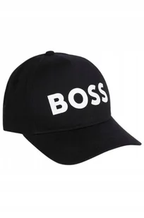 HUGO BOSS Czapka z daszkiem czarna - Czapki i chusty sportowe męskie - miniaturka - grafika 1