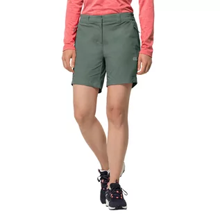 Spodenki damskie - Spodenki trekkingowe PEAK SHORT W hedge green - 34 - grafika 1