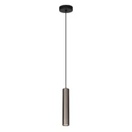 Lampy sufitowe - Lopus lampa wisząca 1xGU10 brązowa PND-48930-1-BRO - miniaturka - grafika 1