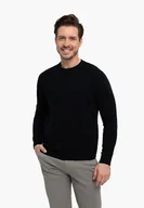 Swetry męskie - Klasyczny sweter bawełniany S-TODD - miniaturka - grafika 1