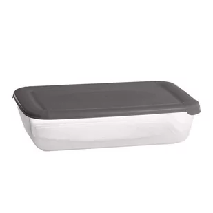 Domotti ALBERT POJEMNIK DO ŻYWNOŚCI 0,45 L SZARY 85444 85444 - Pojemniki kuchenne - miniaturka - grafika 1