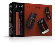 Zestawy kosmetyków męskich - STR8 Red Code Zestaw prezentowy dezodorant spray 150ml+żel pod prysznic 250ml+płyn po goleniu100ml) 500ml - miniaturka - grafika 1
