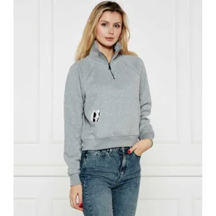 Karl Lagerfeld Bluza IKON PEAK-A-BOO Relaxed fit - Bluzy damskie - miniaturka - grafika 1