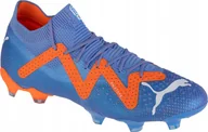 Buty dla dziewczynek - Puma Puma Future Ultimate FG/AG 107165-01 Niebieskie 35,5 - miniaturka - grafika 1