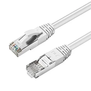 MicroConnect Patchcord STP CAT6 LSZH 0.5m biały STP6005W - Patchcordy - miniaturka - grafika 1