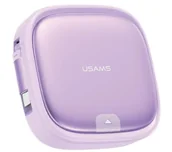 Kable USB - USAMS 3w1 USB do MicroUSB/USB-C/Lightning 60W Fioletowy - miniaturka - grafika 1